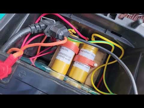 Supercapacitor installed on EBIKE