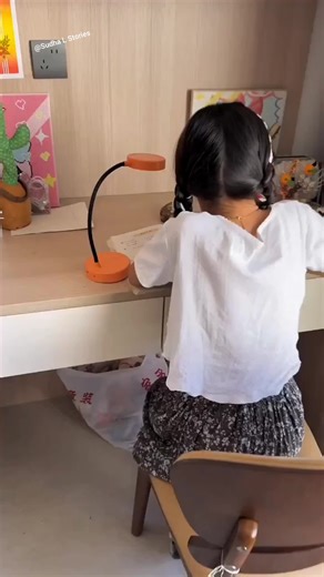 Sister Accidentally Breaks Brother's Study Lamp