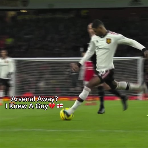 Marcus Rashford's Goal Celebration Against Arsenal