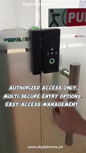 Smart security for professional spaces. Visit www.digitalhome.ph for more details. #digitalhomeph #foryou #business #technology #fyp