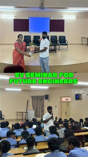 Electric Vehicle Seminar for EEE Students | Model Based EV System Design #evtraining