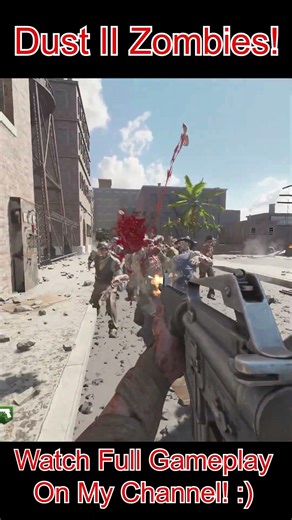 DUST II ZOMBIES! #shorts #cs2 #callofduty #blackops3 #gameplay