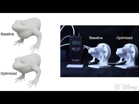 Soft Pneumatic Actuator Design using Differentiable Simulation