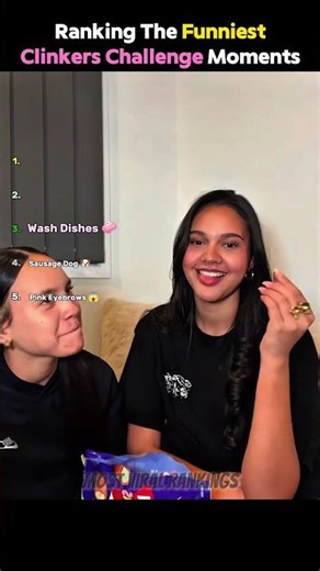 Ranking The Funniest Clinkers Challenge moments 🍬 #shorts #clinkerschallenge #funnyreactions