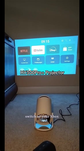[US warehouse] Magcubic HY300Pro Projector 290ANSI Android 14.0 Dual WiFi6 8K 4K Decode Auto Keystone Correction Wireless BT5.4 130