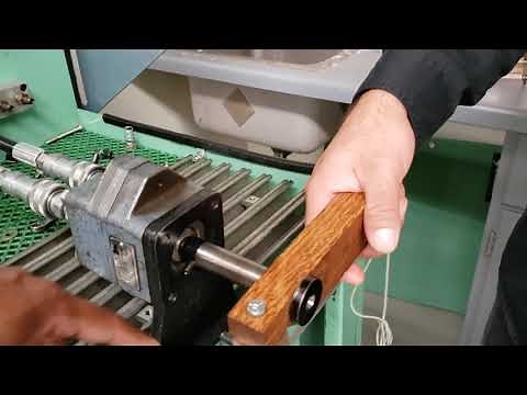 Hydraulic Motor Lab Demo | Hydraulic and Mechanical Horsepower Transferred | Fluid Power Lab