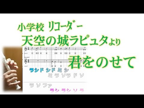 Recoeder~Kimiwo nosete~Sky Catsle Rapyuta