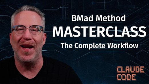 The Official BMad-Method Masterclass (The Complete IDE Workflow) | Razvan Tomegea