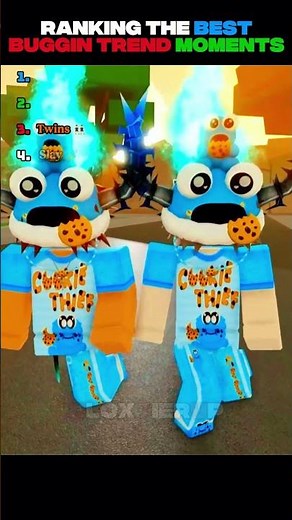 Ranking The Best Roblox Buggin Trend Moments 🤨👑 #shorts #roblox #trend #buggin