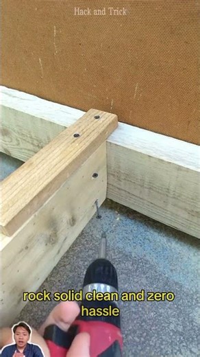 Fast & Solid Wood Fix!#shorts #diy