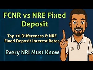 FCNR vs NRE Fixed Deposit: Top 10 Differences & NRE Fixed Deposit Interest Rates Every NRI Must Know