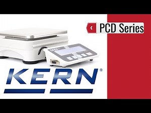 Kern PCD - Precision Balance (product video presentation)