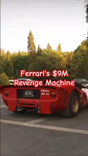 Ferrari 330 P4: The $9M Revenge Against Ford at Le Mans #shorts #ferrari330p4 #iconiccars