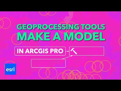 Make a Geoprocessing Model in ArcGIS Pro