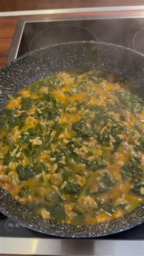 Spanakorizo: Greek Spinat & reis #rezept #youtubeshorts #greek #вкусно #cooking #recipe #fypシ #fy