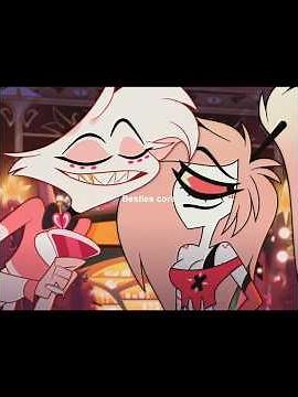 Angel and Cherri being besties #fypシ #viral #hazbinhotelseason2 #angeldust #cherribomb