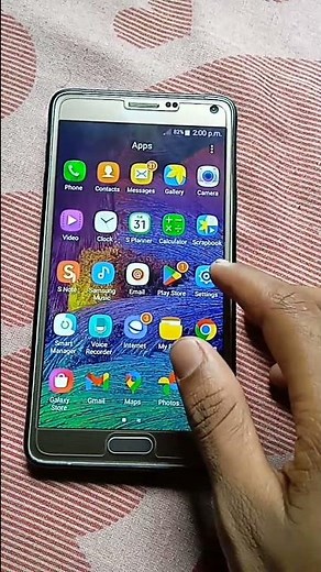 Old phone Samsung Galaxy note 4, storage Ram 3GB, Rom 32GB