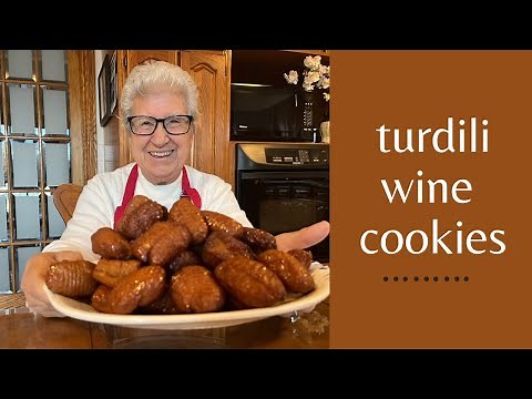 Turdili - A honeyed, southern-Italian wine cookie (e108)