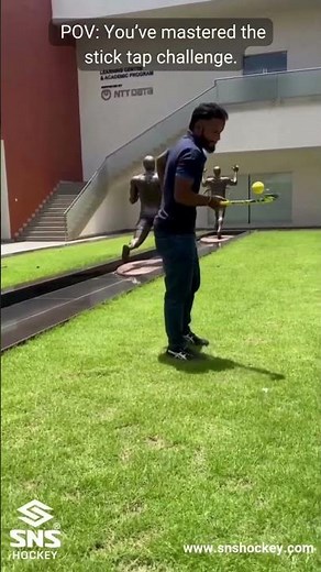 POV: Mastering the Stick Tap Challenge | Field Hockey Skills 🔥🏑 #SNShockey