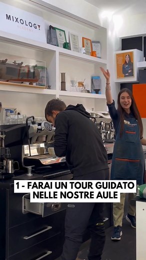 👋🏻🍹 Vuoi diventare Bartender? Pre-Iscriviti agli Open Day di Mixology Academy (pochi posti disponibil)😍🍸 Questi open day fanno per te se: ✅ La carriera da Barman(o Barlady) ti incuriosisce ✅ Vuoi guadagnare di più rispetto al tuo lavoro attuale ✅ Vuoi ascoltare testimonianze di chi ha cambiato la propria vita dopo aver seguito il corso 📅Gli Open Day si tengono ogni mese a ROMA e MILANO. Scopri le prossime date e prenota subito il tuo posto. | MIXOLOGY Academy
