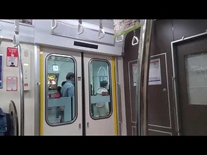 【神戸市営地下鉄西神・山手線】6000形三宮駅入線と発車→新神戸駅到着シーン