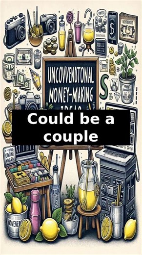 What's an unconventional way you've made money?