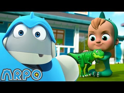 Dino Daniel 🦕 Best of ARPO | Funny Robot Cartoons for Kids