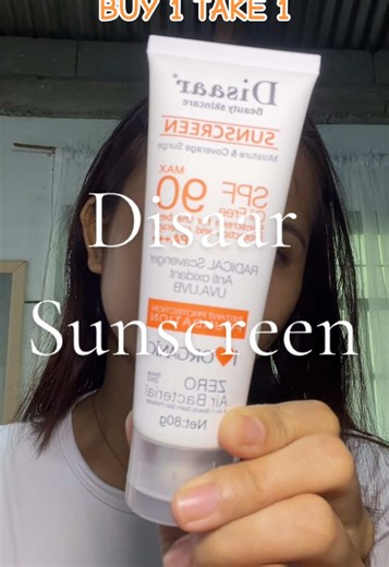 If you’re skipping sunscreen because it feels heavy—this is your sign ☀️ 🧴 Disaar SPF 90 PA ✨ Oil-free & lightweight ☀️ High UV protection 💖 Perfect for daily use Buy 1 Take 1 ngayon. Don’t miss this deal!#sunscreen #sunscreenviral #disaar #disaarsunscreen #skincare