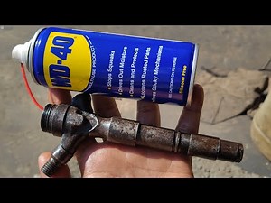 A very easy way to fix a bad injector in five minutes with W40 - how to repair common rail injector