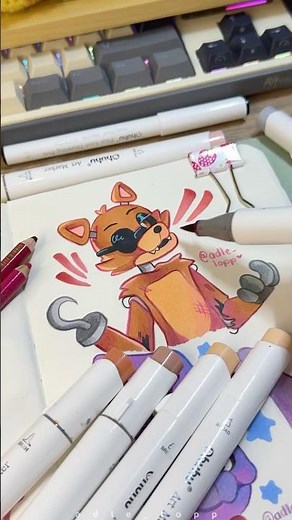 Foxy ✨#foxy #fanart #draw #fnaf #fnaffanart