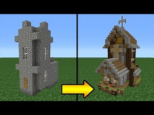 Minecraft Tutorial: How to Transform a Villager Church