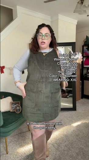 This corduroy dress is perfect for fall #creatorsearchinsights