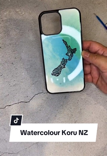 Watercolour Koru NZ Phone Case Designs for Mother’s Day