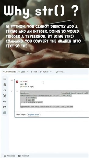 Day #54 How to concatenate Strings with integer/numbers?Python #codinginterview