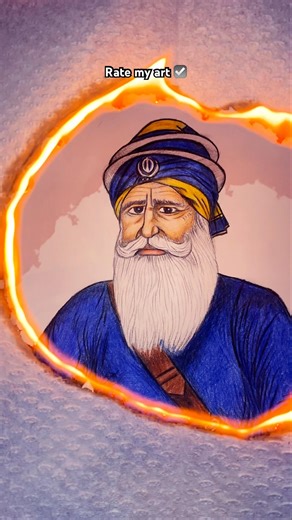 Do like and subscribe please 🙏🏻 #art #viral #babadeepsinghji #painting #trending #shorts