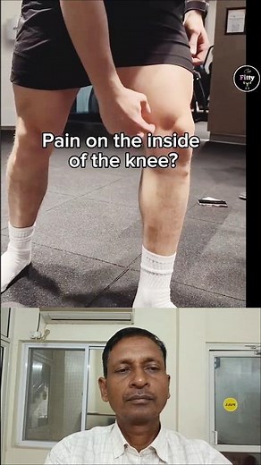 How to Fix Inner Knee Pain: 3 Exercises That Changed Everything #shorts