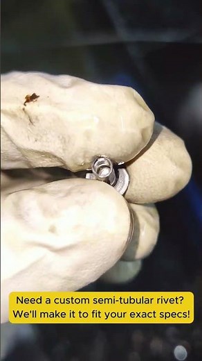 Custom Semi-Tubular Rivet Manufacturer | Lightweight & Durable Fastening Solutions