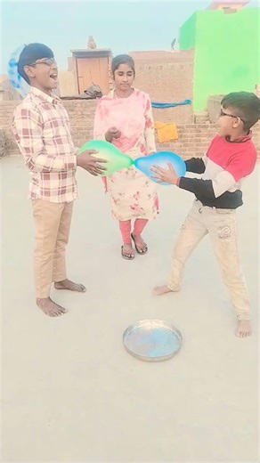 Daddy Solves Siblings Balloon Problem#🎈😍