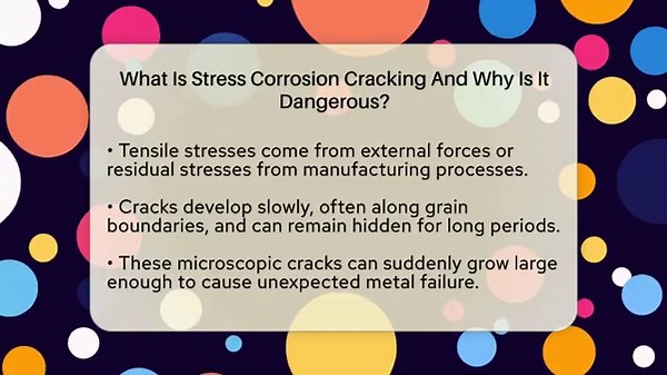 What Is Stress Corrosion Cracking And Why Is It Dangerous? - How Things Break