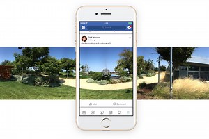 Facebook now lets you shoot 360-degree photos inside its app