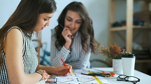 Architects discussing about a big project - Free Stock Video