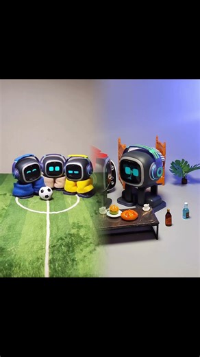 Hey emo let's play football FIFA World Cup #emo #robot #fifa #football #viral