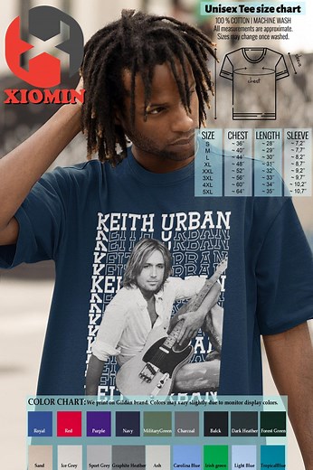 Keith Urban Vintage Shirt, Country Music Singer, Gift for Men, for Women, Unisex, T Shirt, Women Tee, Crewneck Sweatshirt, Hoodie - Etsy