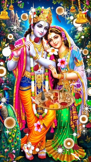 आरती🪔कुंज💮बिहारी🚩की| Aarti🙏Kunj🌷Bihari🌼ki|Lord Of Krishna Aarti #radhakrishna #krishna #god #shorts