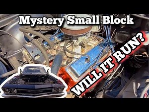 World's cheapest Chevelle: straight 6 to V-8 swap part 2. FREE engine is installed, WILL IT RUN?