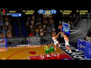 NBA Showtime: NBA on NBC - Gameplay PSX / PS1 / PS One / HD 720P (Epsxe)