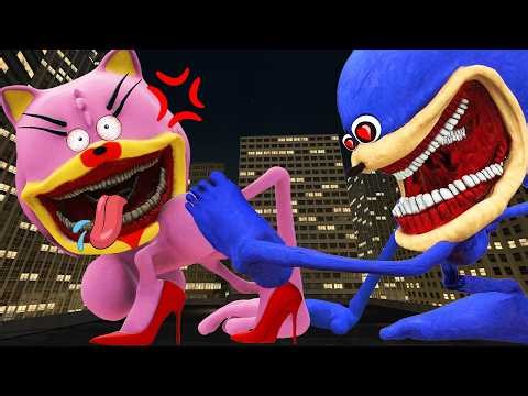 SONIC TAPES TEASES SHIN SONIC AMY TAPES LOVE AND EVERYTHING CHANGES in GARY'S MOD!