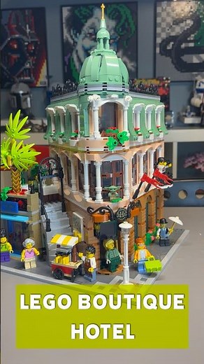 LEGO Boutique Hotel (10297) Is a PERFECT Modular Build 🏨