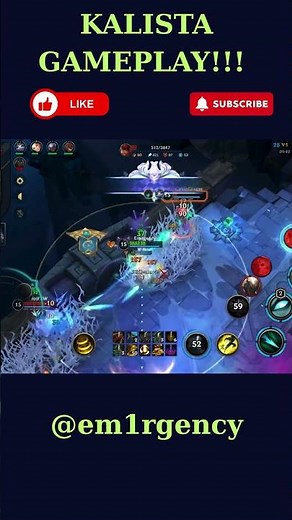 KALISTA GAMEPLAY !!! | WILD RIFT ARAM #leagueoflegends #wildrift #wildriftgameplay #kalista #yasuo