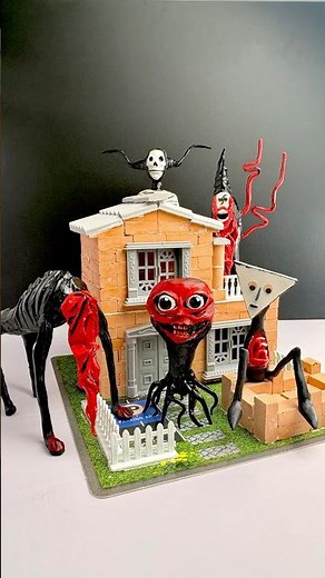 ALL Doctor Nowhere Entities in Clay! THE BOILED ONE, TRI-CORNER, Phen-228 🏠👹
